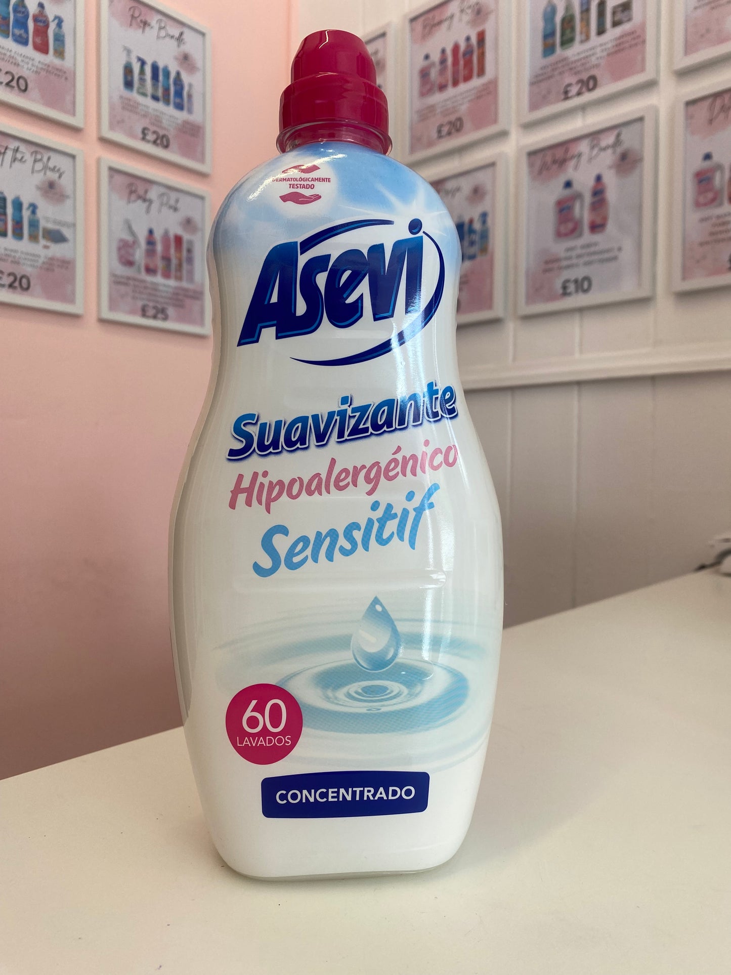 Asevi Hypoallergenic Sensitive Fabric Softener