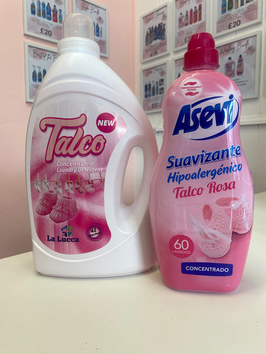 Talco Rosa Detergent Set