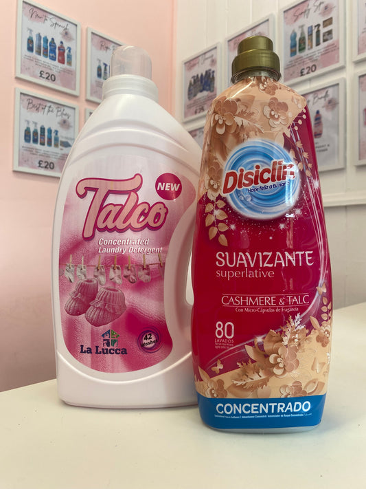 Talc & Cashmere Detergent Set