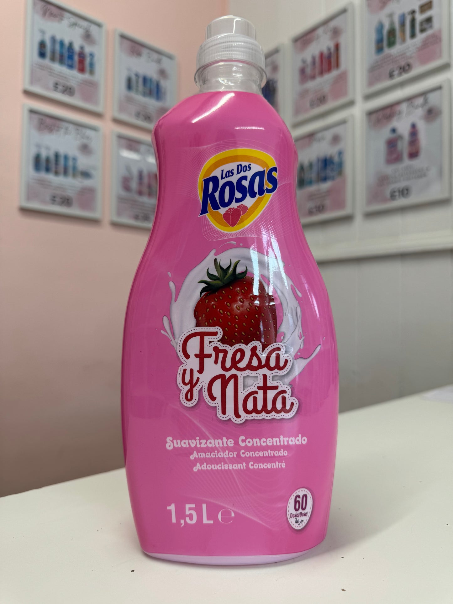 Las Dos Rosas STRAWBERRIES & Cream Fabric Softener 🍓