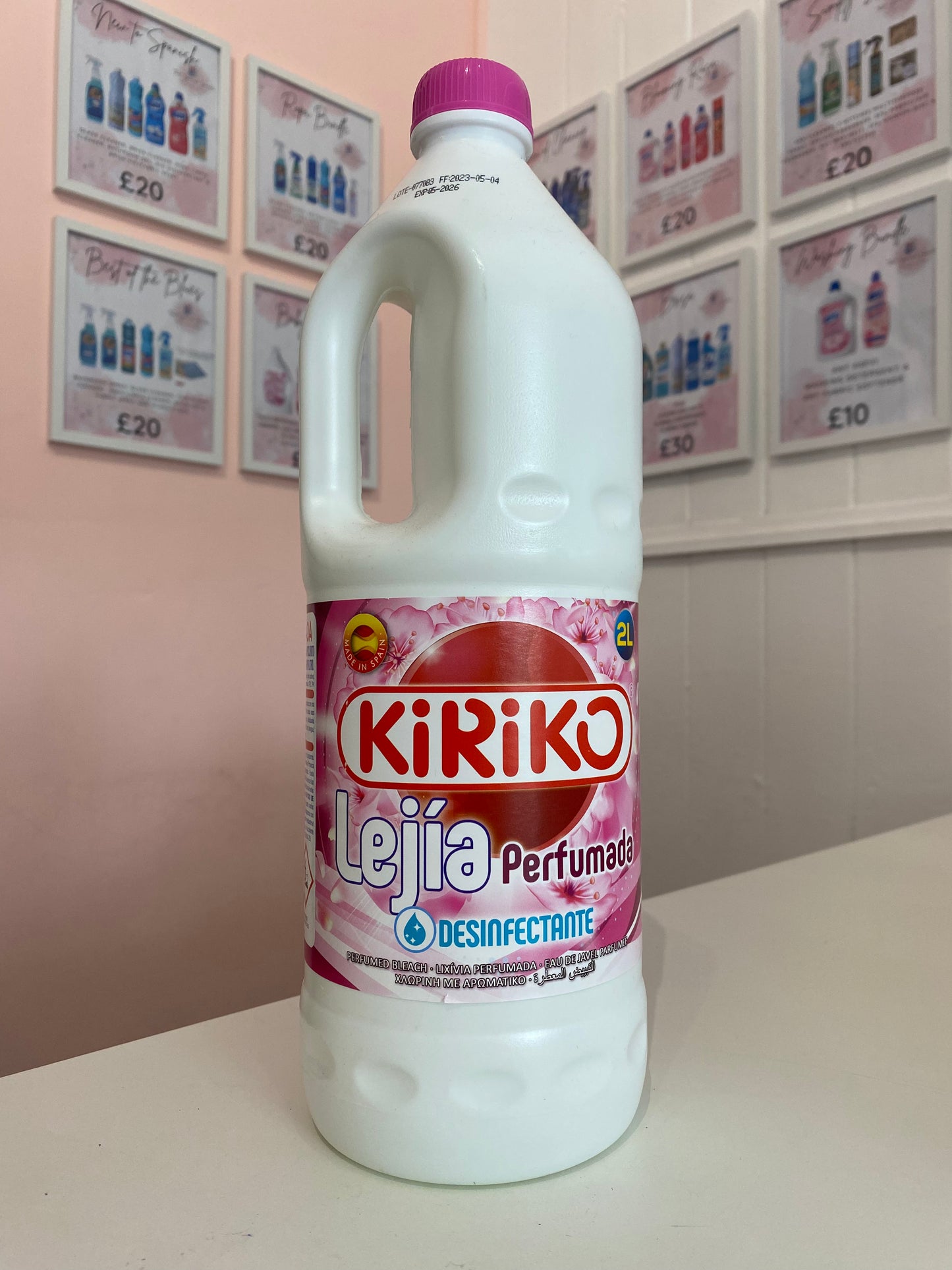 Kiriko Floral Bleach