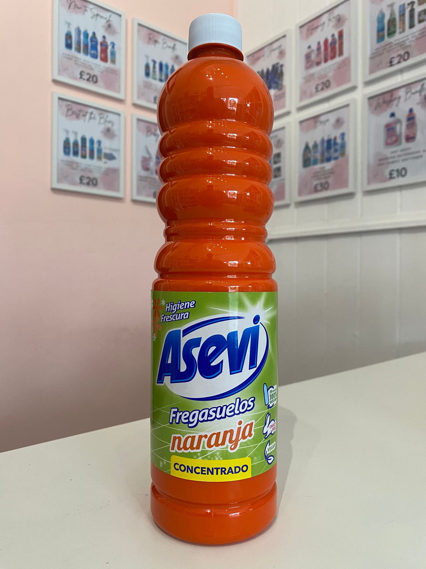 Asevi Naranja Floor Cleaner